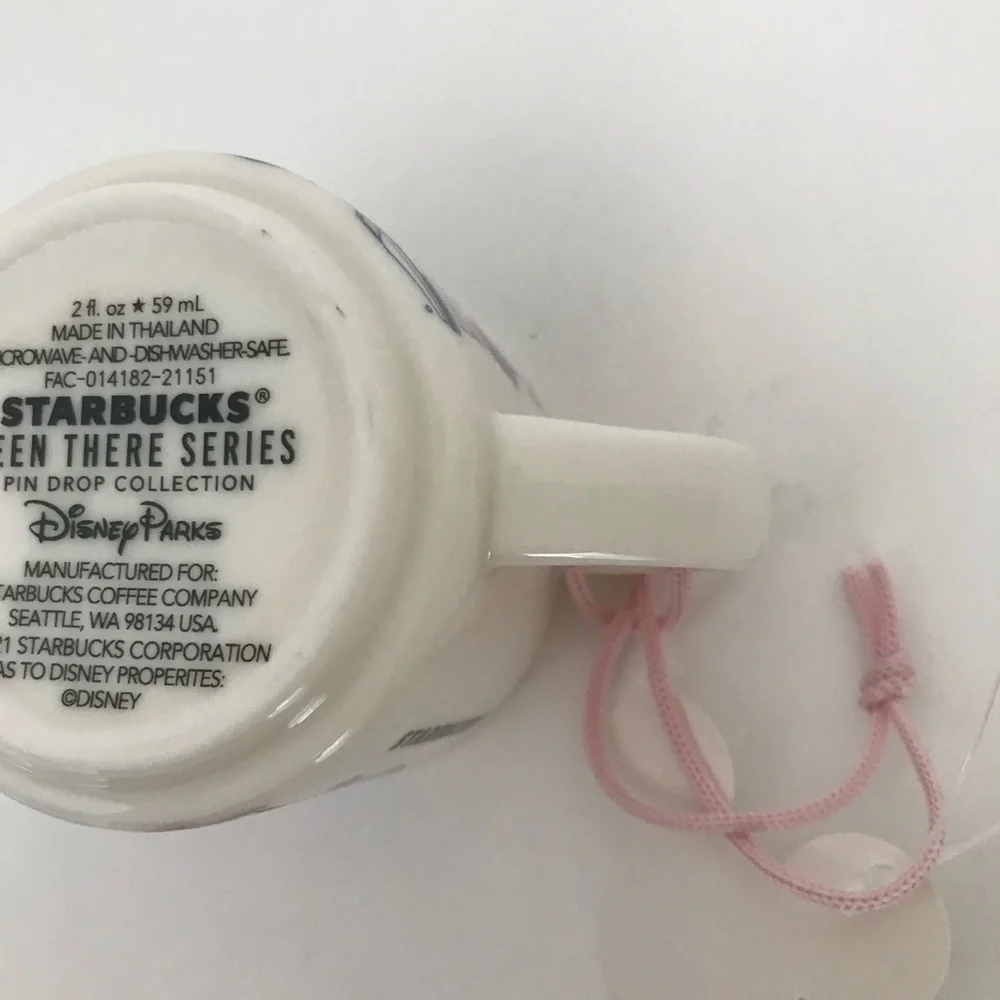 Starbucks Disney Parks 50th Magic Kingdom Been There Mug Ornament NWT - Picture 15 of 15
